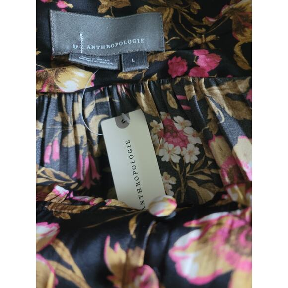 New Anthropologie Floral Tunic - Size Medium - Picture 5 of 5